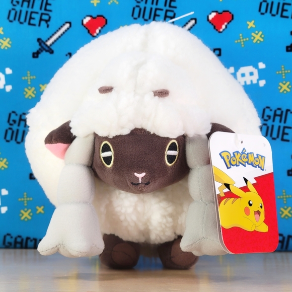 Pokemon Other - Jazwares Pokemon Wooloo 8" UltraSoft Collectible Nintendo Video Game Plush Rare